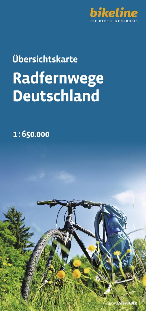 Online bestellen: Fietskaart Bikeline Übersichtskarte Radfernwege Deutschland - Duitsland | Esterbauer