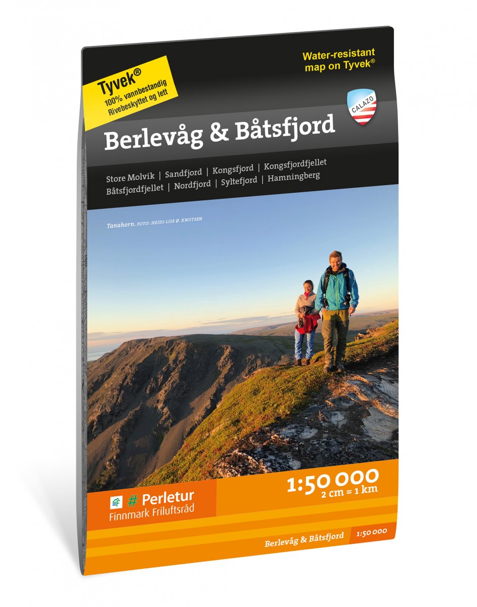 Online bestellen: Wandelkaart Turkart Berlevåg - Båtsfjord | Calazo