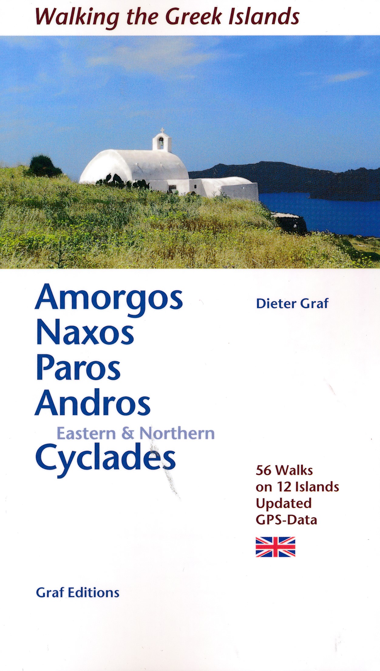 Online bestellen: Wandelgids Amorgos, Naxos, Paro, Andros & eastern and northern Cycladen | Graf editions