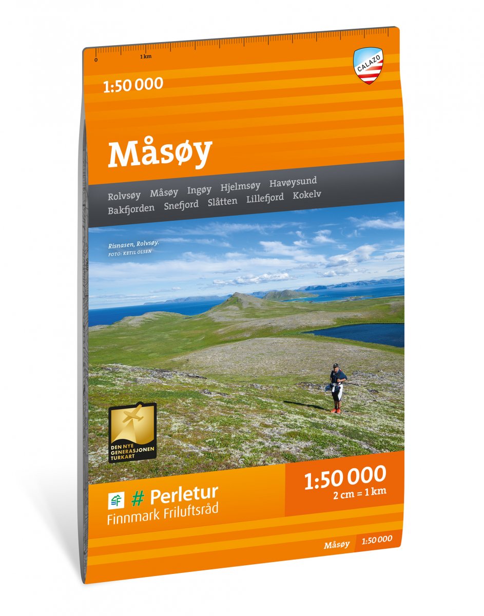 Online bestellen: Wandelkaart Turkart Måsøy - Masoy | Calazo