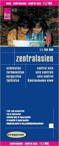 Online bestellen: Wegenkaart - landkaart Centraal-Azië: Oezbekistan, Kirgizië, Turkmenistan en Tajikistan | Reise Know-How Verlag
