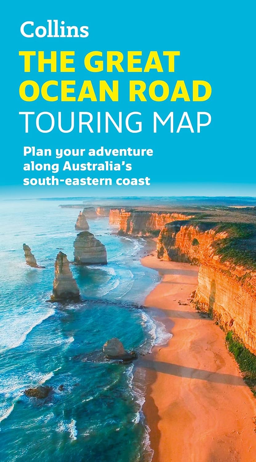 Online bestellen: Wegenkaart - landkaart Touring Maps The Great Ocean Road | Collins