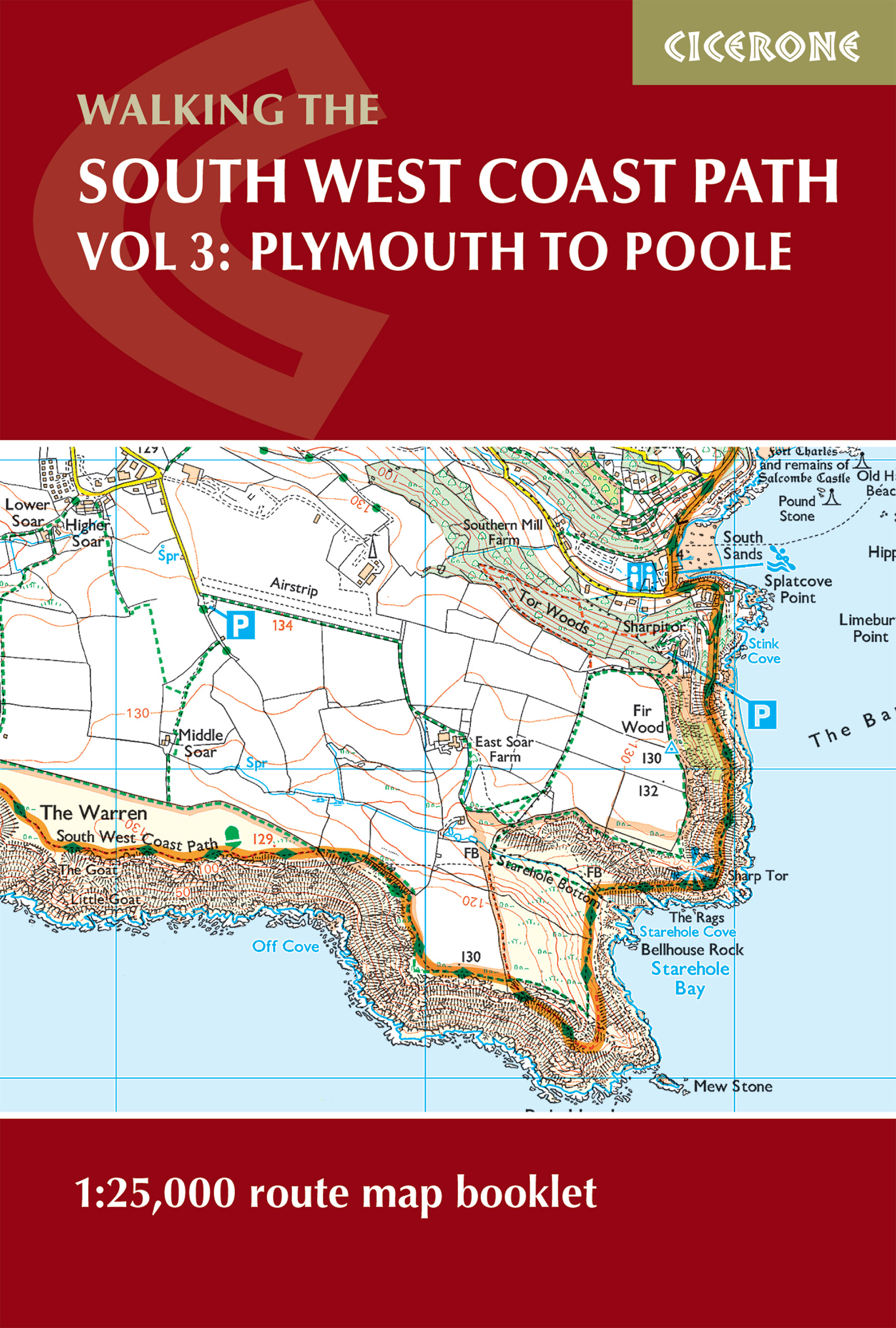 Wandelatlas South West Coast Path M…