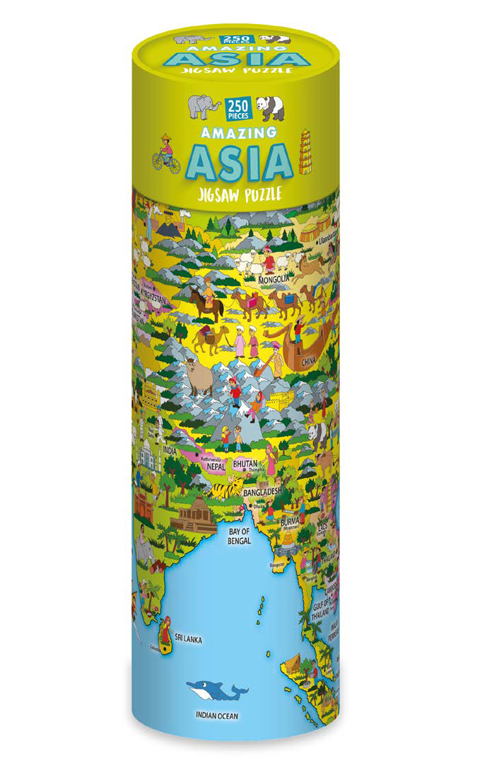 Kinderpuzzel Amazing Asia Legpuzzel…