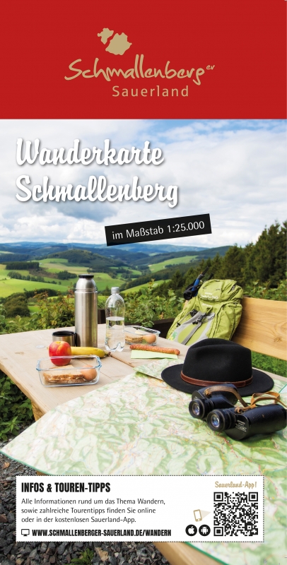 Online bestellen: Wandelkaart Schmallenberger Sauerland | Grunes Herz