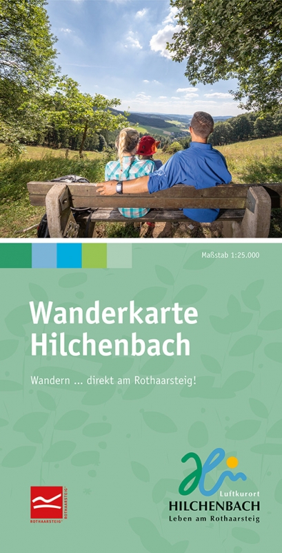 Online bestellen: Wandelkaart Hilchenbach | Sauerland | Grunes Herz