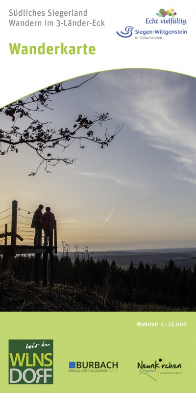 Wandelkaart Südliches Siegerland |…