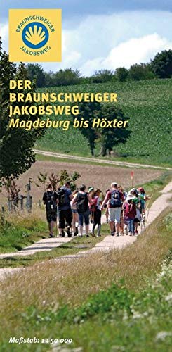 Online bestellen: Wandelkaart Der Braunschweiger Jakobsweg | Grunes Herz