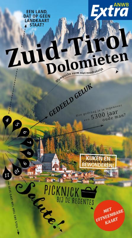 Reisgids ANWB extra Zuid-Tirol | AN…