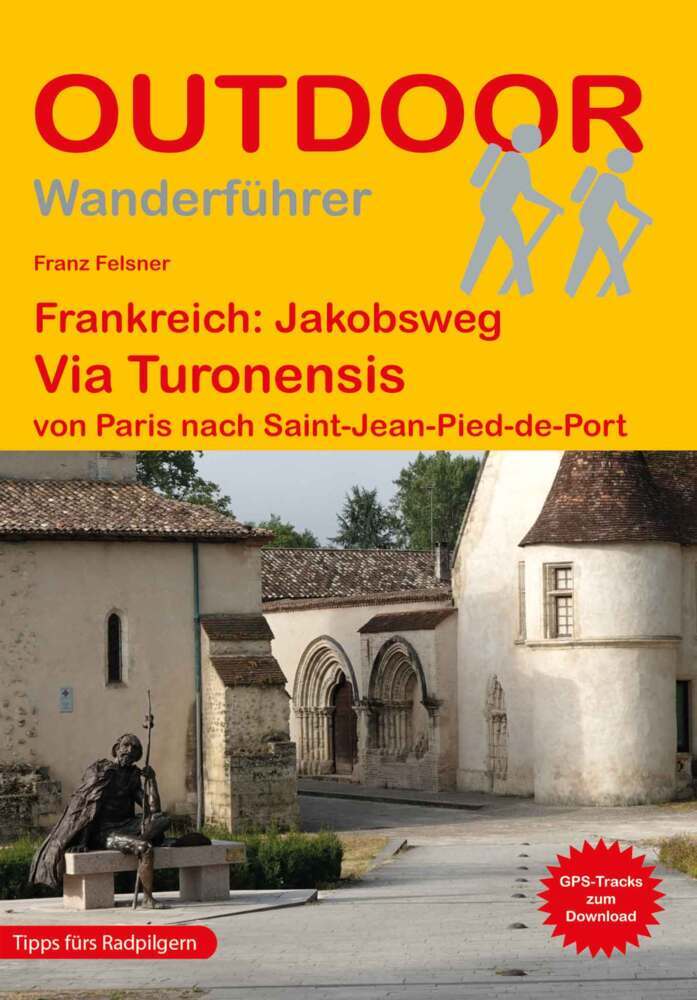 Online bestellen: Wandelgids Frankreich: Jakobsweg Via Turonensis | Conrad Stein Verlag