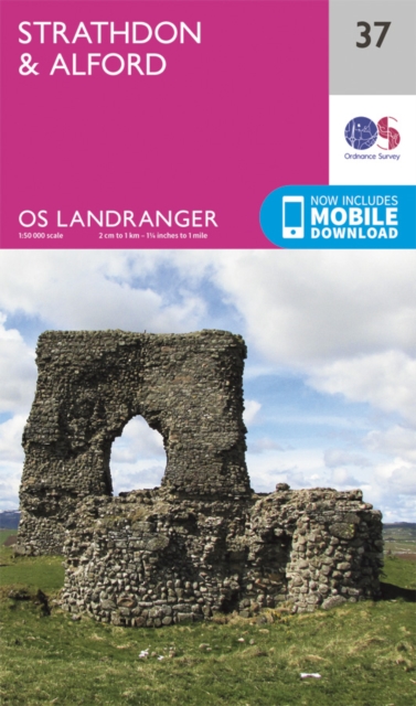 Online bestellen: Wandelkaart - Topografische kaart 037 Landranger Strathdon & Alford | Ordnance Survey
