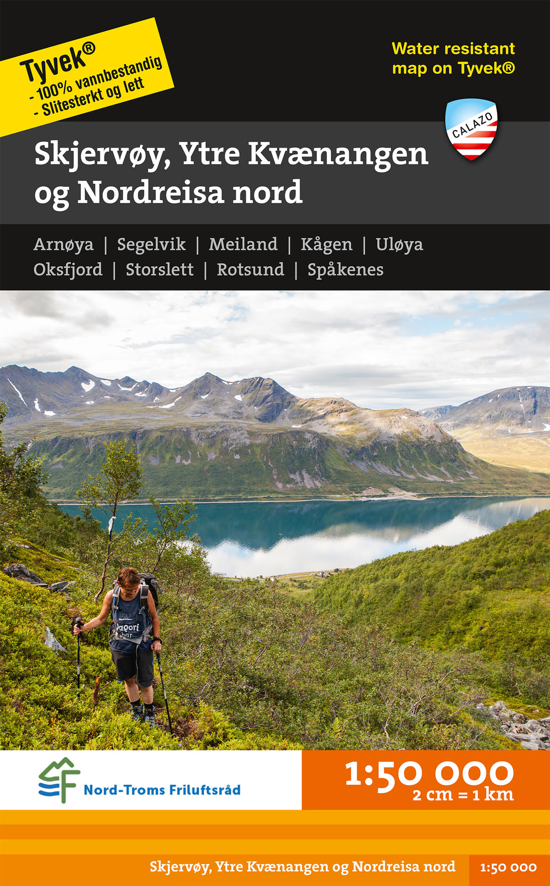 Online bestellen: Wandelkaart Turkart NO Skjervøy, Ytre Kvænangen, Nordreisa Nord | Calazo