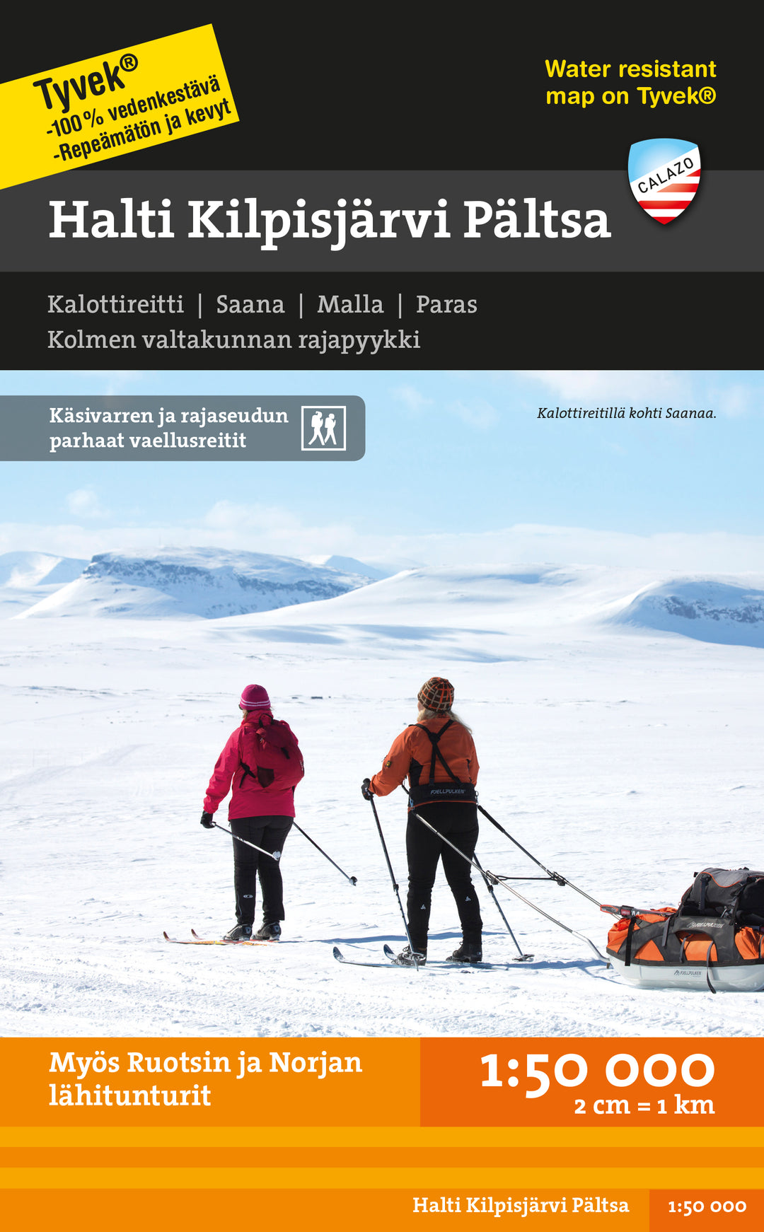 Online bestellen: Wandelkaart Turkart Halti Kilpisjärvi Pältsa (Finland) | Calazo