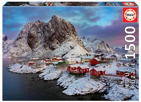 Online bestellen: Legpuzzel Lofoten Islands, Norway | 85 x 60 cm | 1500 Stukjes | Educa