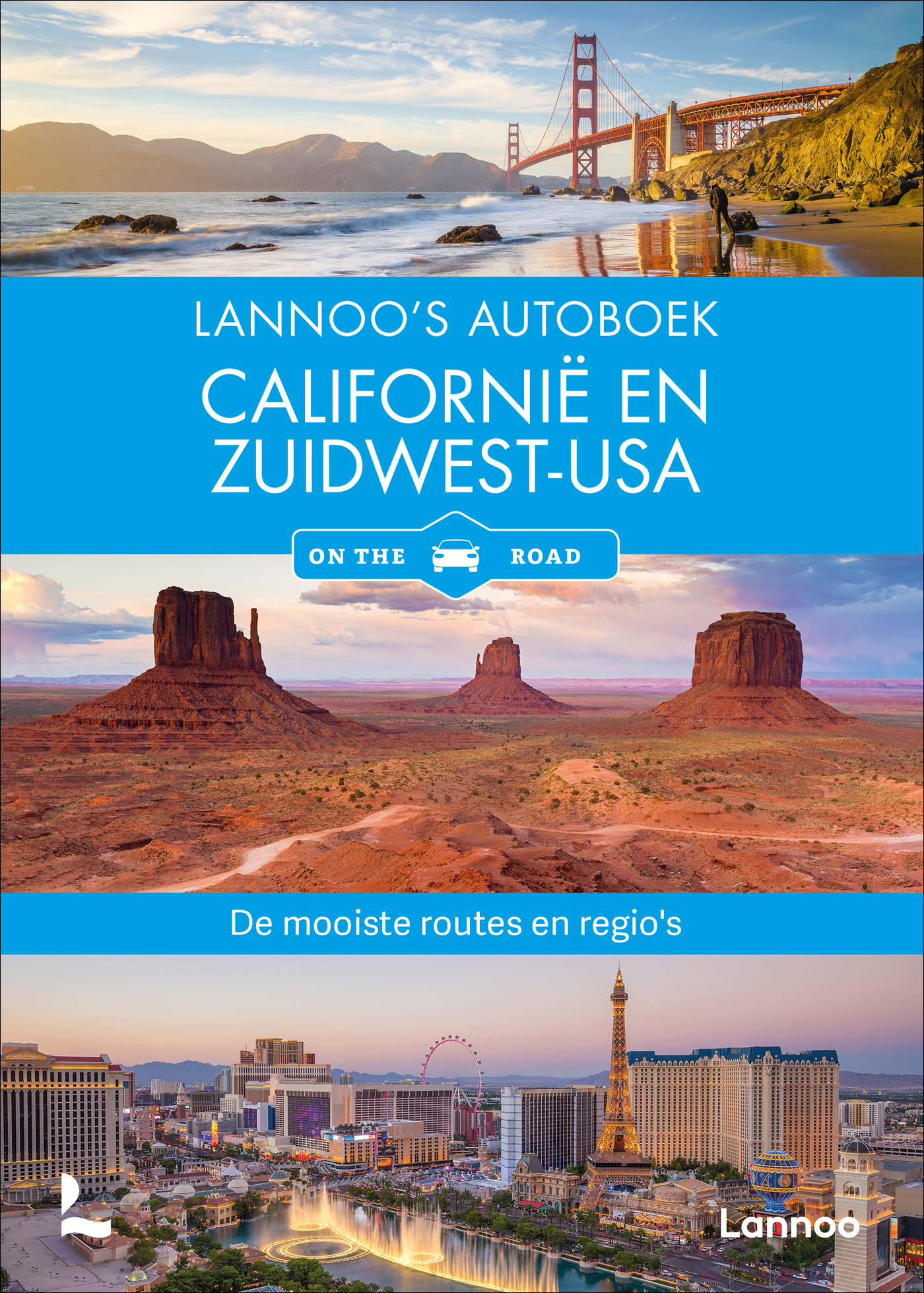 Online bestellen: Reisgids Lannoo's Autoboek Californië en Zuidwest USA on the road | Lannoo