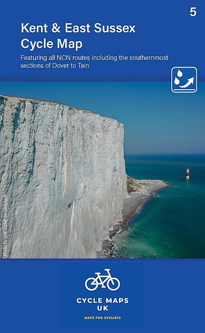 Fietskaart 05 Cycle Maps UK Kent, The High Weald and Kent Downs | Cord