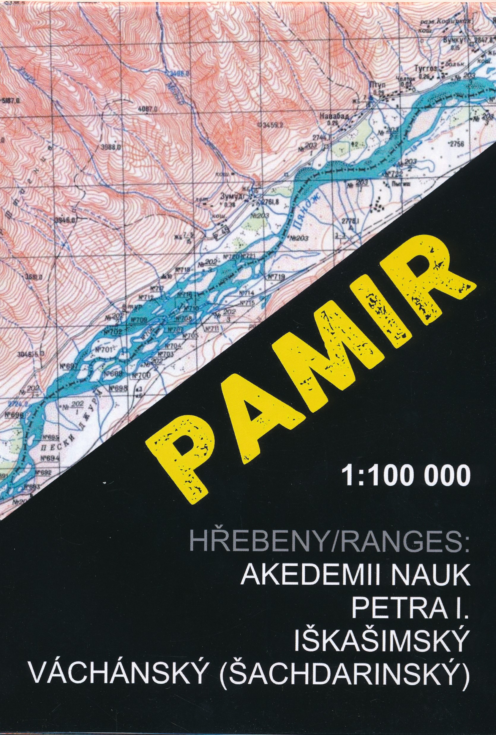 Online bestellen: Wandelkaart Pamir kaartenset | Kleslo