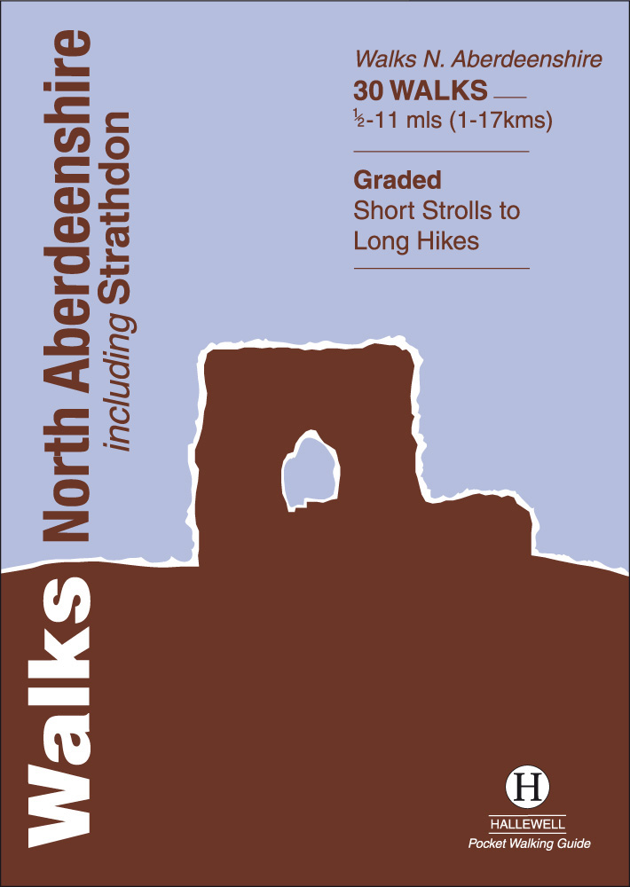 Online bestellen: Wandelgids Walks North Aberdeenshire | Hallewell Publications