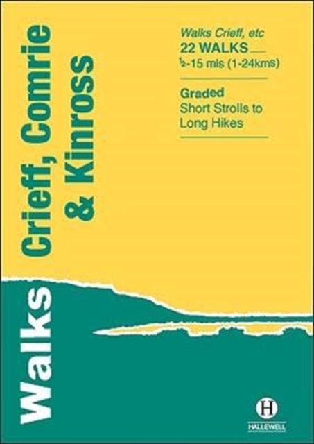 Wandelgids Crieff, Comrie & Kinross | Hallewell Publications de zwerver