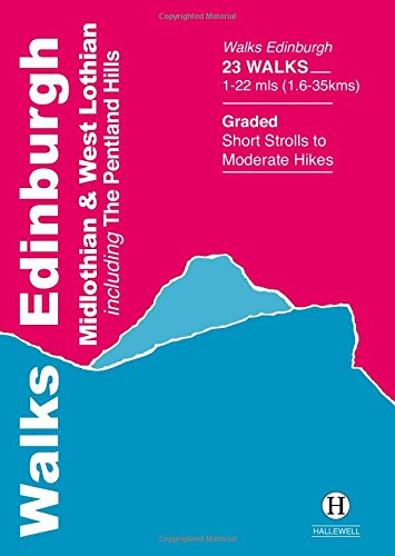 Wandelgids Edinburgh, Midlothian and West Lothian | Hallewell Publications de zwerver