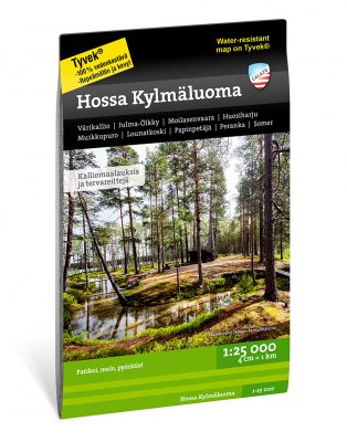 Online bestellen: Wandelkaart Terrängkartor FIN Hossa Kylmäluoma | Finland | Calazo