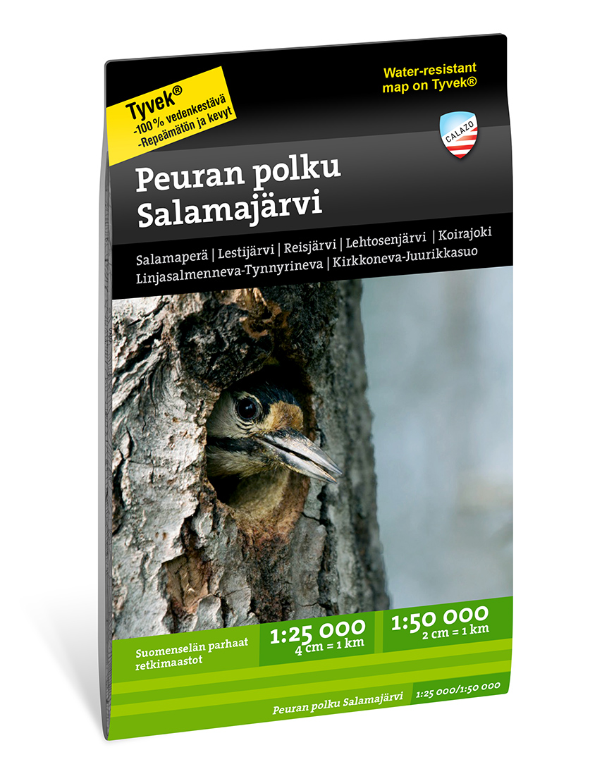 Online bestellen: Wandelkaart Terrängkartor FIN Peuran polku Salamajärvi | Finland | Calazo