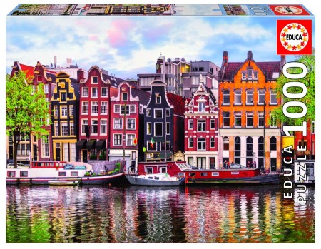 Online bestellen: Legpuzzel Dansende Huizen Amsterdam | Educa