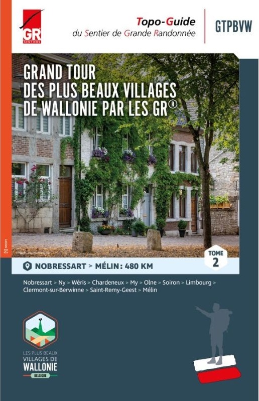 Online bestellen: Wandelgids Grand tour des plus beaux villages de Wallonie par les GR - deel 2 | GR Sentiers