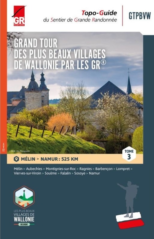 Online bestellen: Wandelgids Grand tour des plus beaux villages de Wallonie par les GR - deel 3 | GR Sentiers