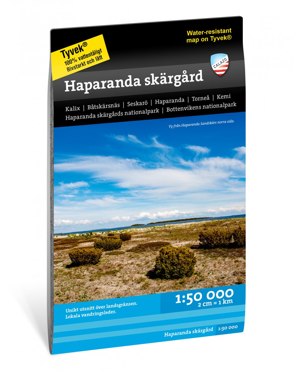 Online bestellen: Waterkaart - Wandelkaart Sjö- och kustkartor Haparanda skärgård | Zweden | Calazo