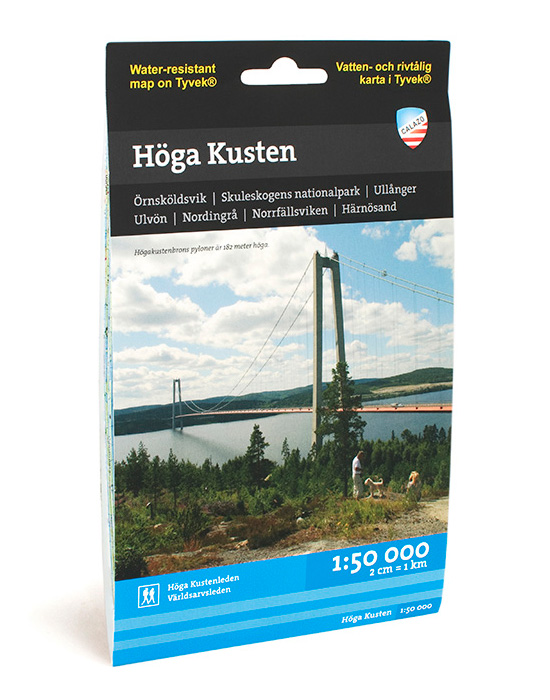 Online bestellen: Waterkaart Sjö- och kustkartor Höga kusten | Zweden | Calazo