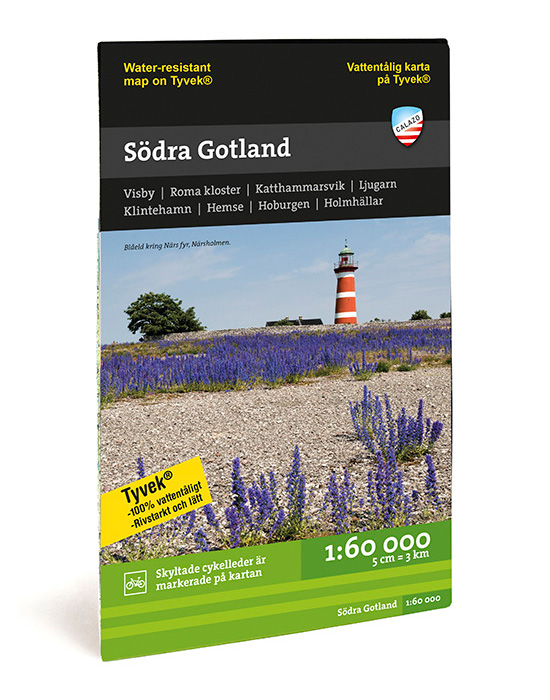 Online bestellen: Wandelkaart Terrängkartor Södra Gotland | Zweden | Calazo