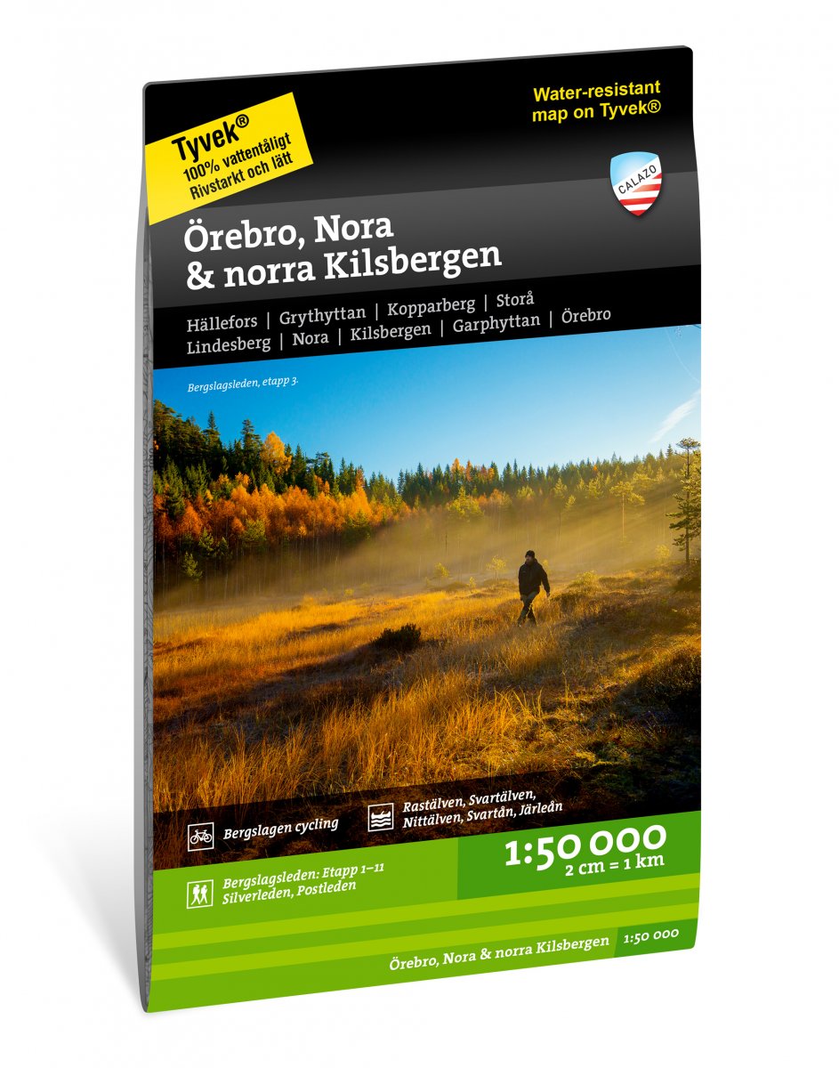Wandelkaart Terrängkartor Örebro, N…