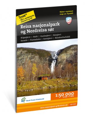 Online bestellen: Wandelkaart Fjällkartor 1:50.000 Reisa nasjonalpark og Nordreisa sør | Noorwegen | Calazo