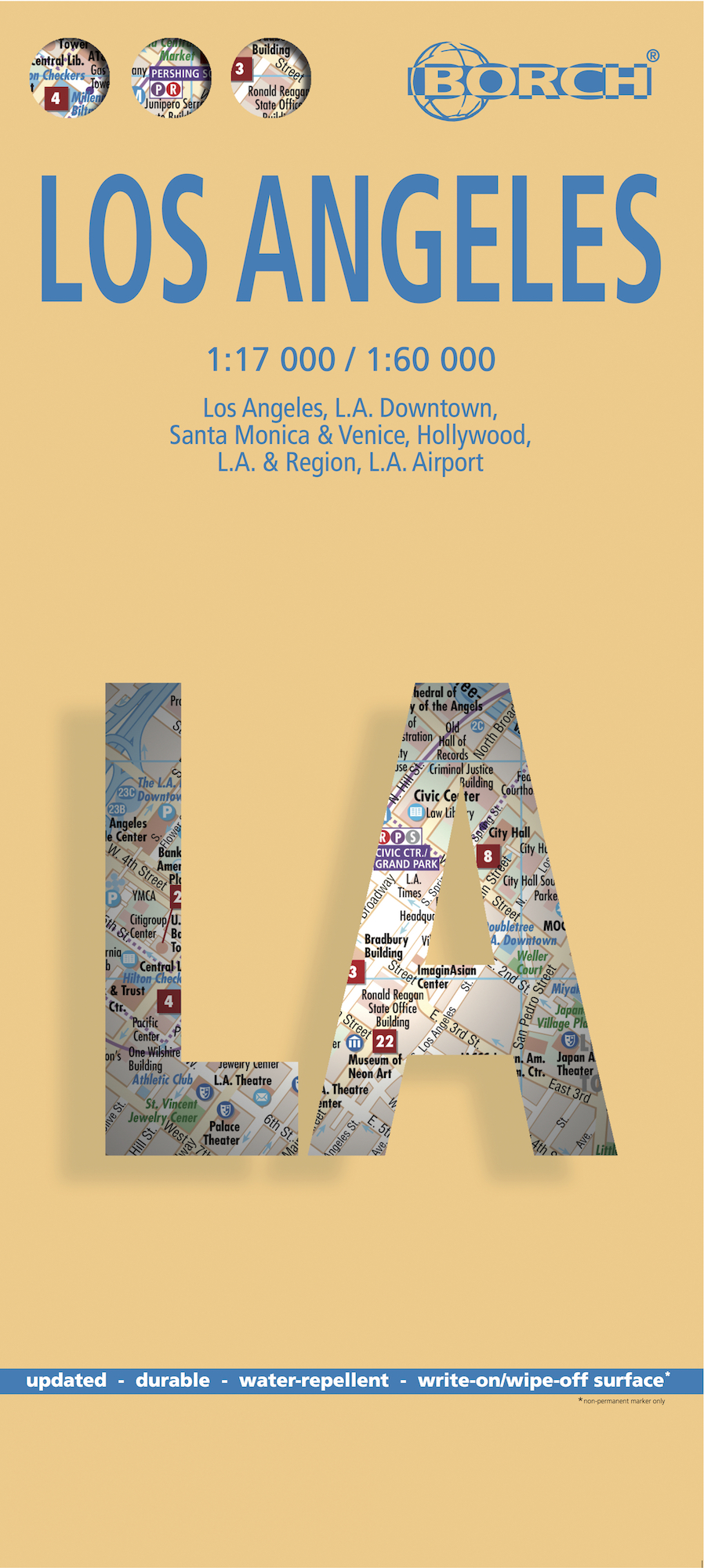 Stadsplattegrond Los Angeles | Borc…
