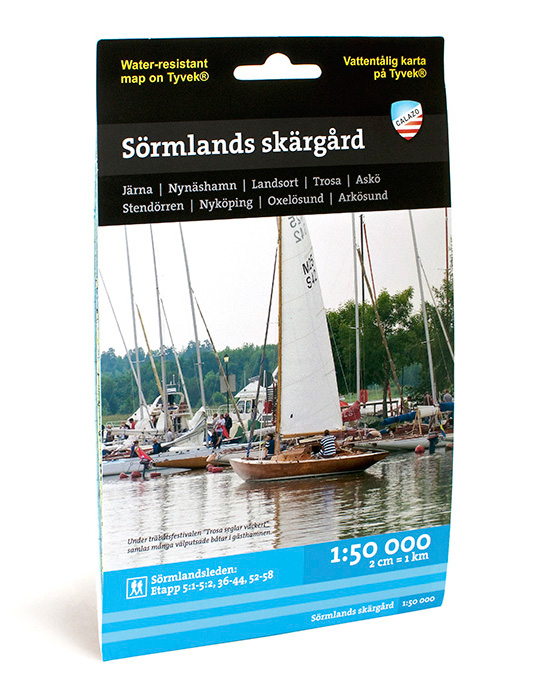 Online bestellen: Waterkaart Sjö- och kustkartor Sörmlands skärgård | Zweden | Calazo