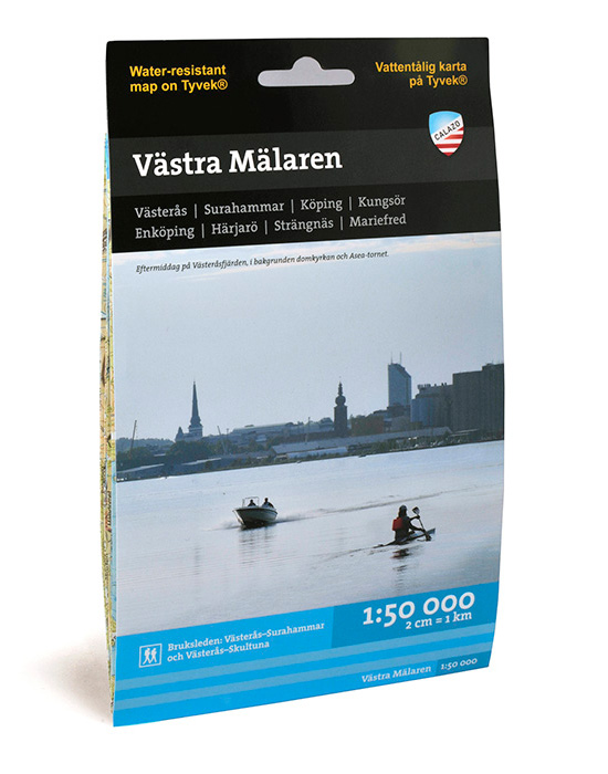 Online bestellen: Waterkaart Sjö- och kustkartor Västra Mälaren | Calazo