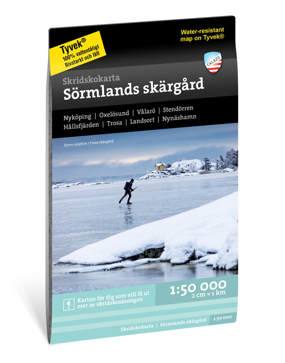 Online bestellen: Wandelkaart Sörmlands skärgård | Zweden | Calazo