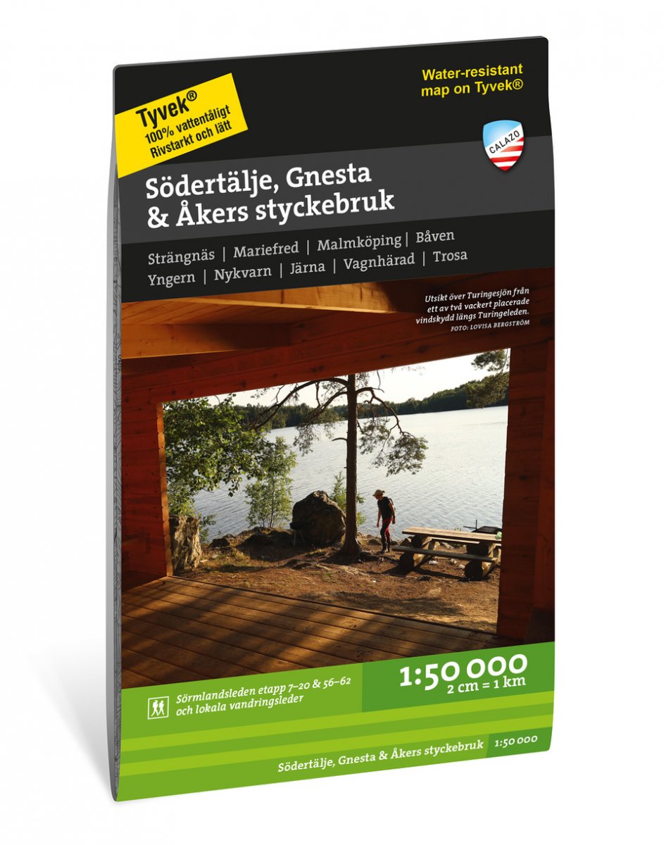Wandelkaart Terrängkartor Södertälj…