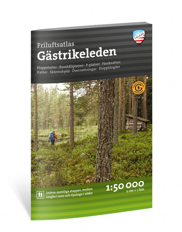Wandelatlas Friluftsatlas Gästrikel…