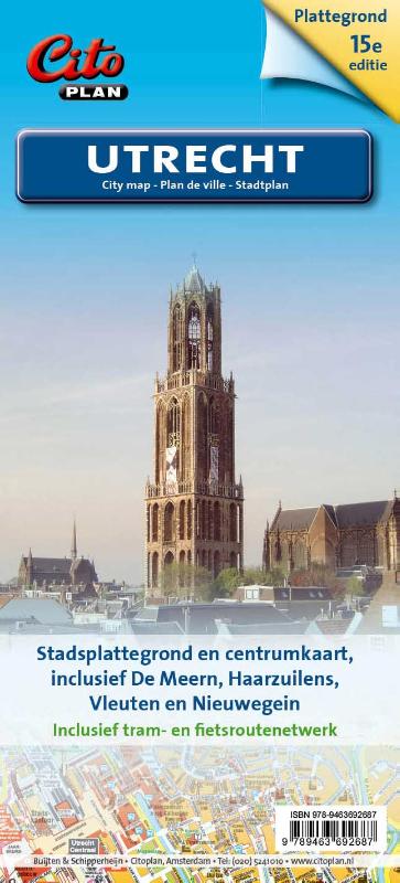 Online bestellen: Stadsplattegrond Citoplan Utrecht | Buijten & Schipperheijn