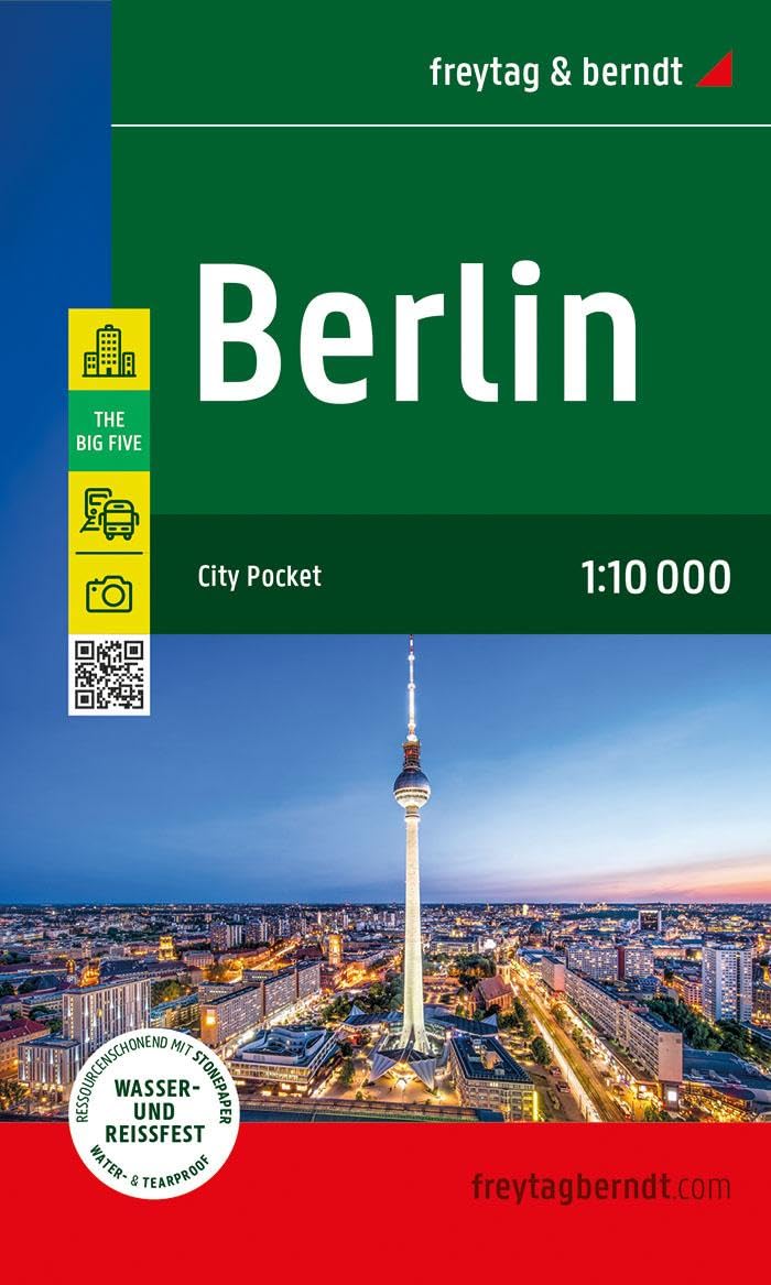 Online bestellen: Stadsplattegrond City Pocket Berlin | Berlijn | Freytag & Berndt