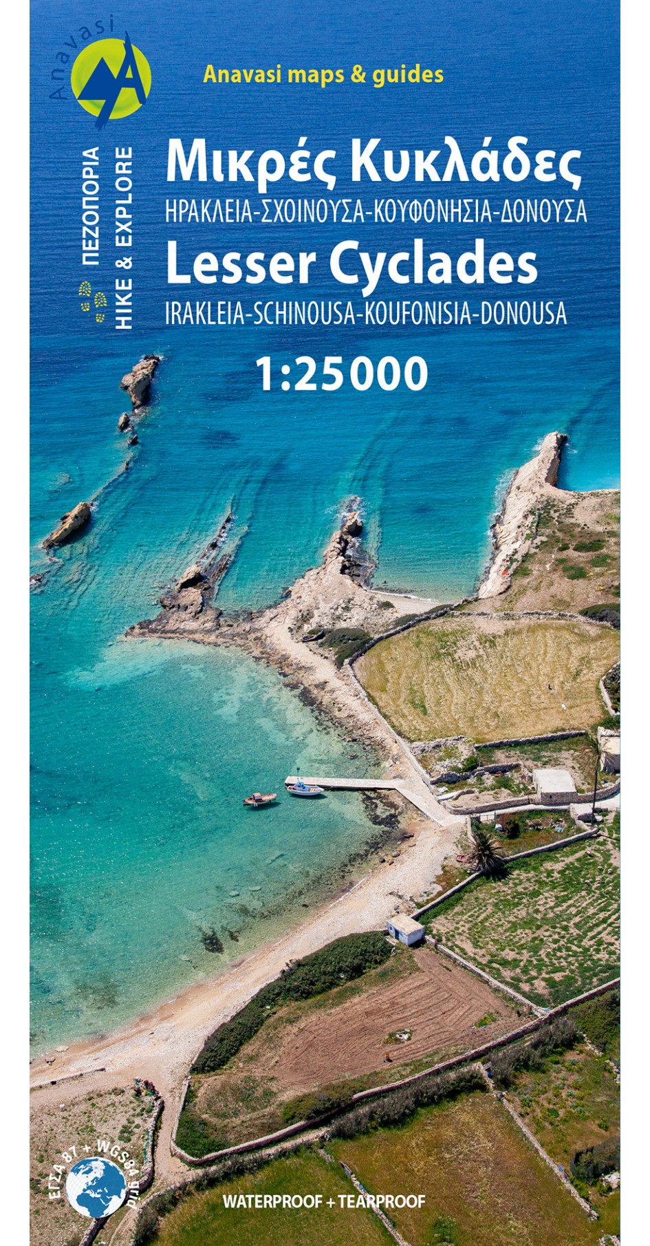 Wandelkaart 10.36 Lesser Cyclades |…