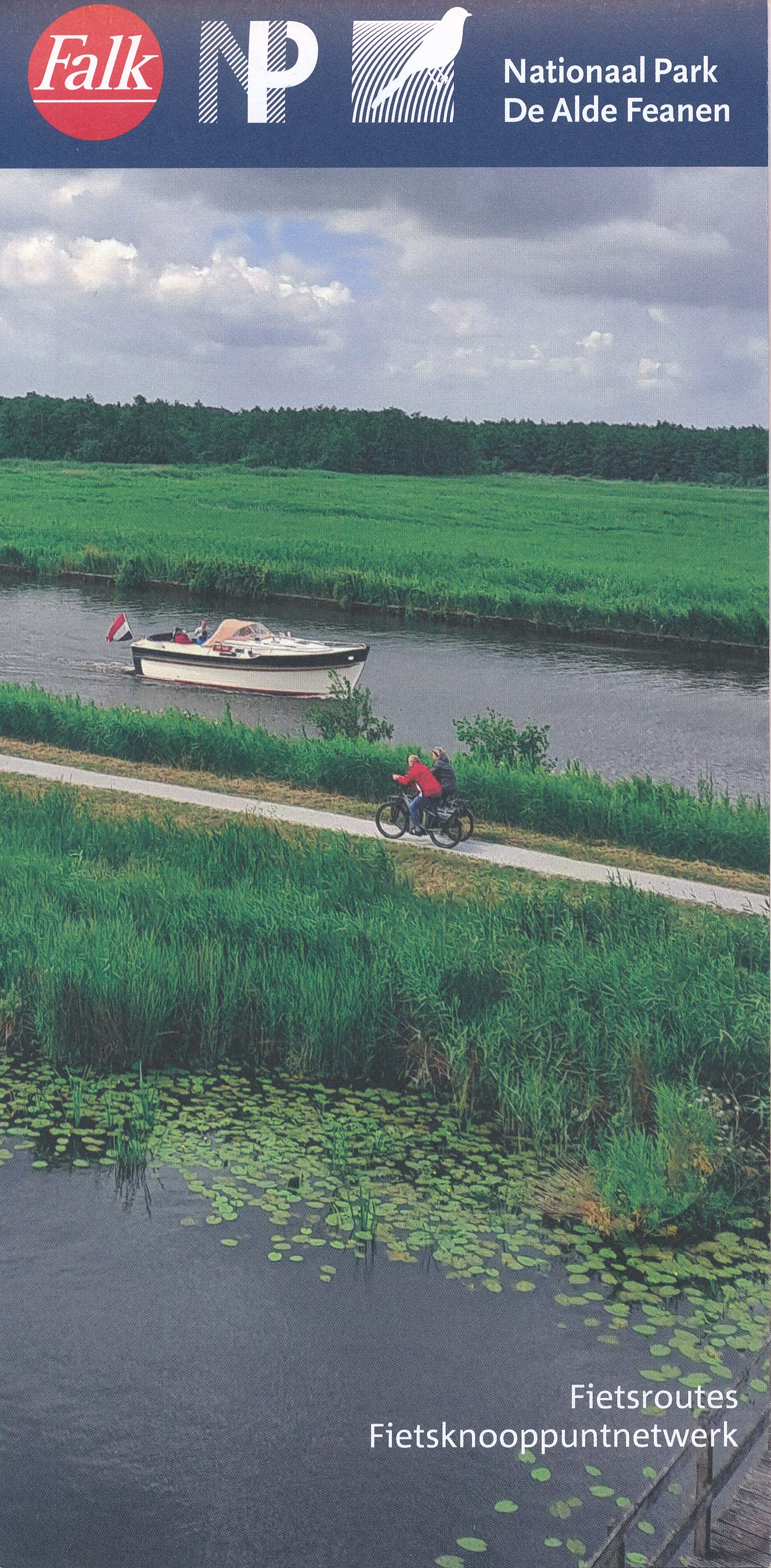 Fietskaart Nationaal Park De Alde Feanen - De Oude Venen | Falk
