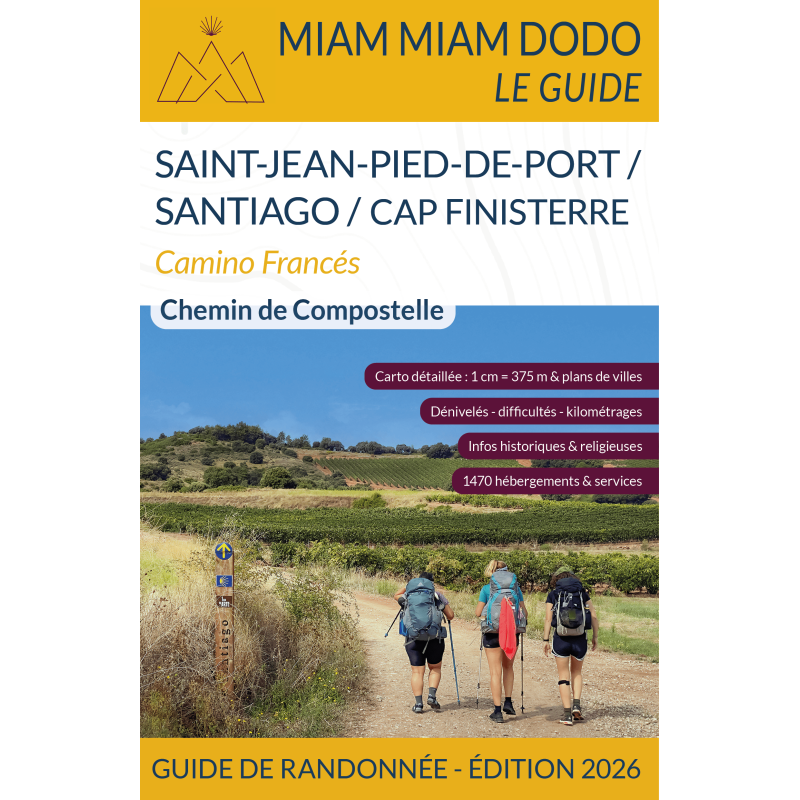 Pelgrimsroute Miam Miam Dodo Camino Frances: SAINT-JEAN-PIED-DE-PORT T