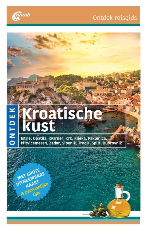 Online bestellen: Reisgids ANWB Ontdek Kroatische Kust | ANWB Media