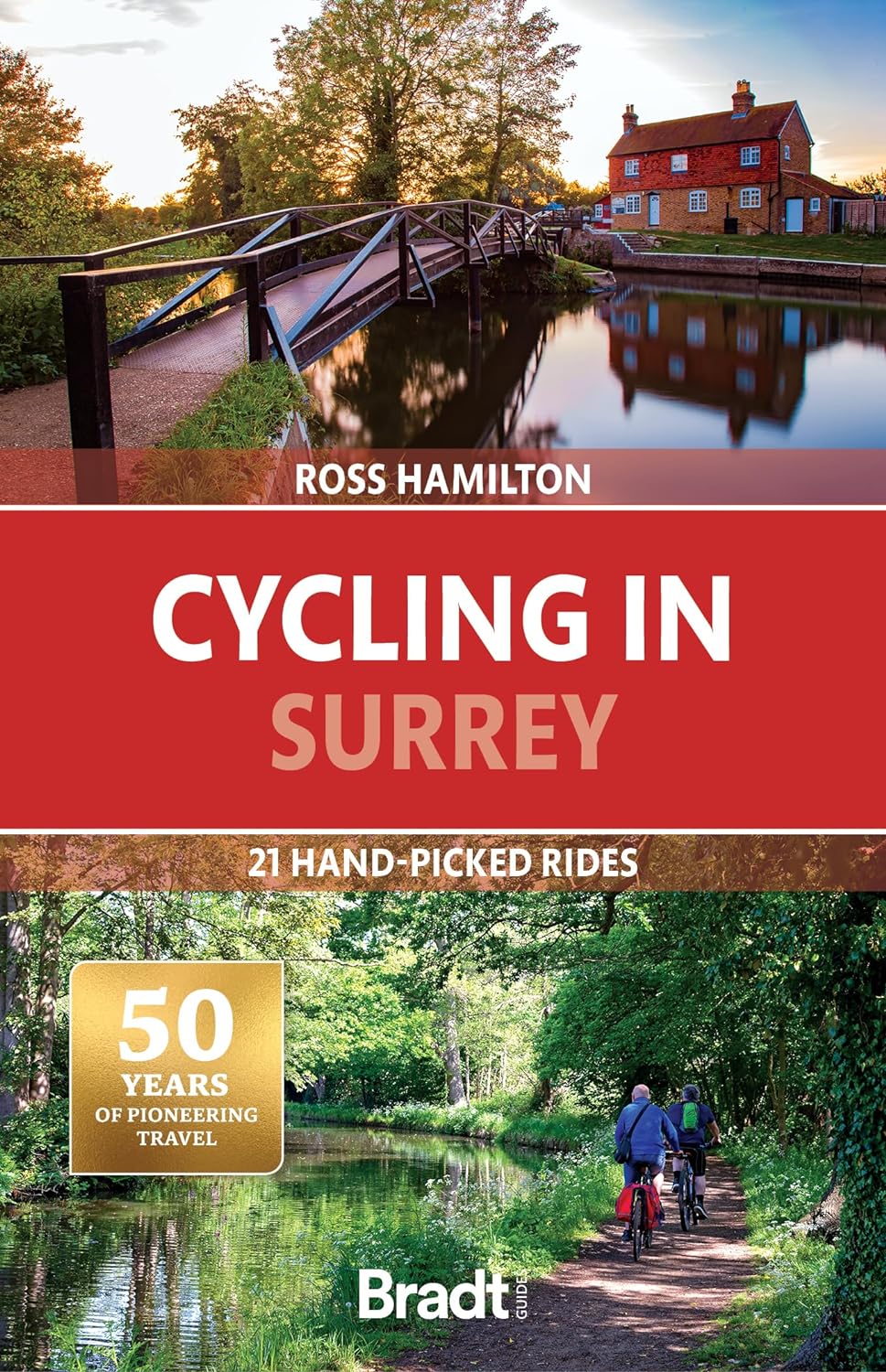 Online bestellen: Fietsgids Cycling in Surrey | Bradt Travel Guides