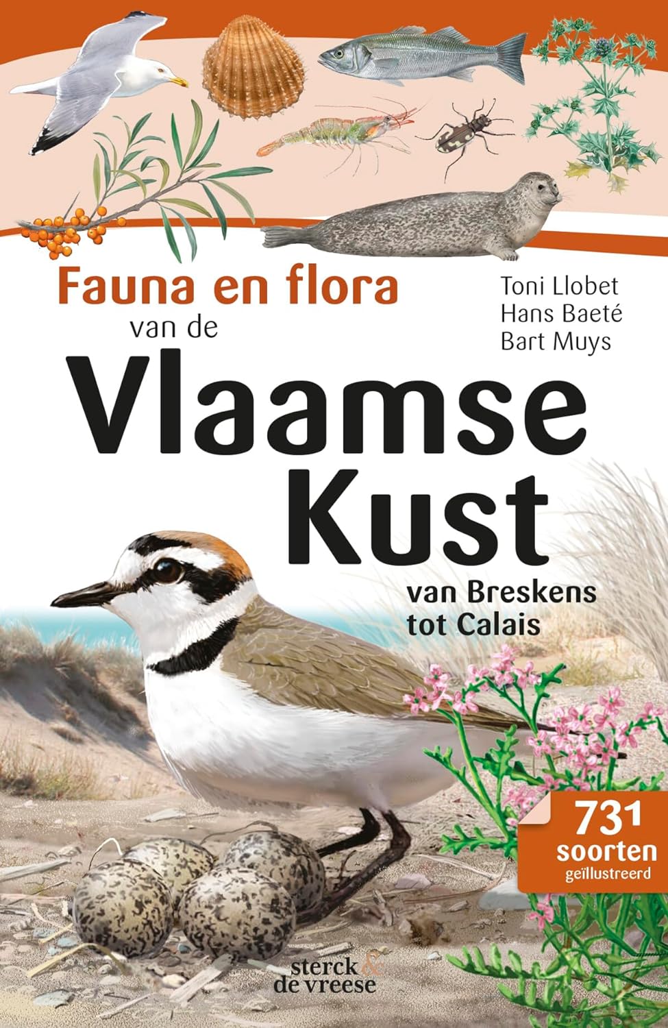 Online bestellen: Natuurgids Fauna en Flora van de Vlaamse kust | Sterck - de Vreese