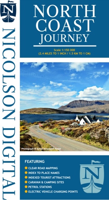 Wegenkaart – landkaart North Coast Journey | Nicolson