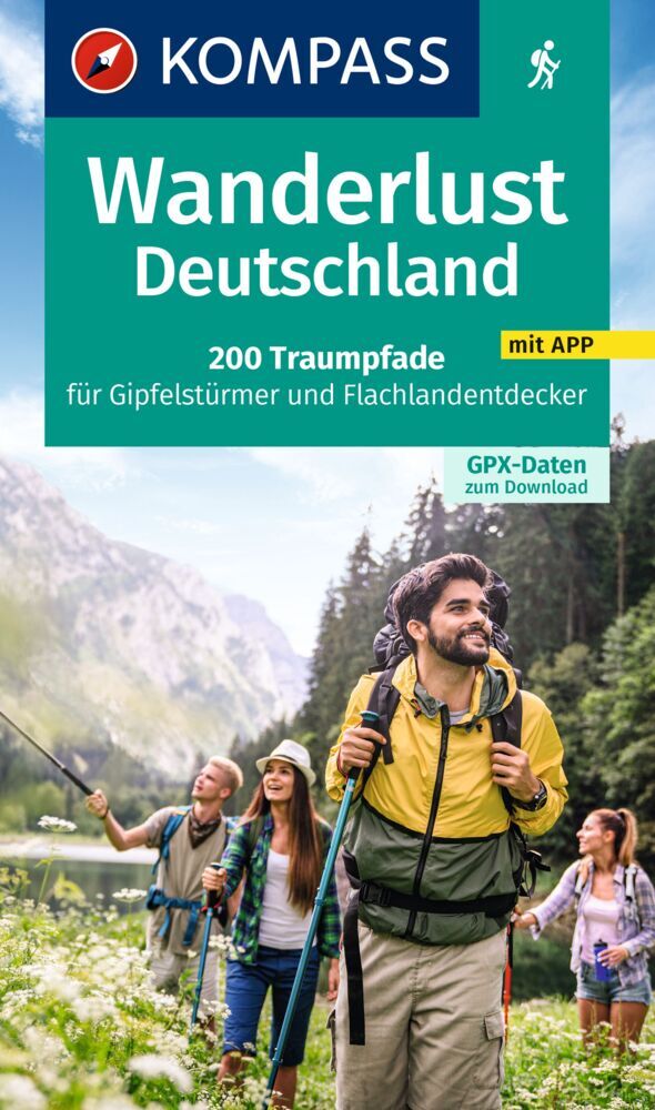 Online bestellen: Wandelgids Wanderlust Deutschland - Duitsland | Kompass